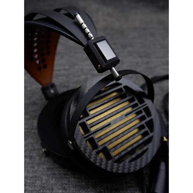 NAN-7 Gold Flat Diaphragm Head - Audiophile Headphone Wired recension och pris