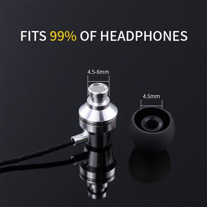 1-20Pairs Soft Silicone Replac - Silicone Ear Tip Replacement recension och pris