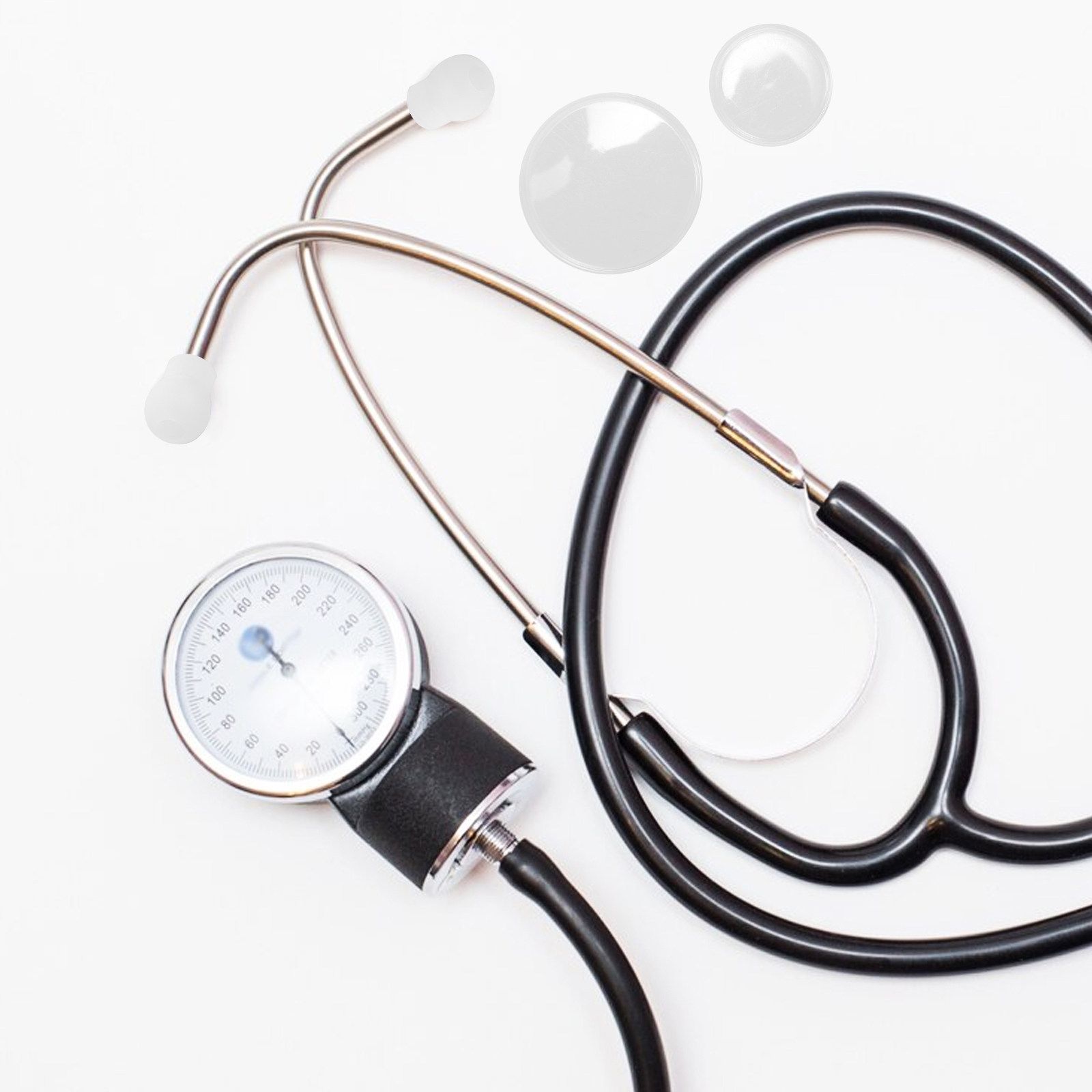 1Set Silicone Stethoscope Earp - Silicone Ear Tip Replacement recension och pris