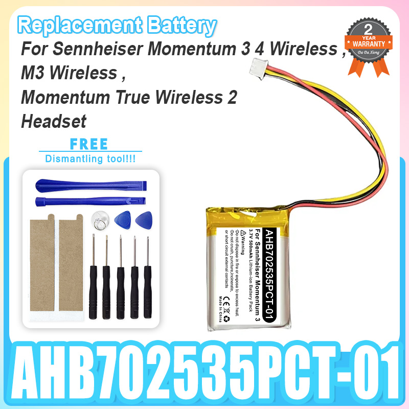 Replacement Battery For Sennhe - Sennheiser Headphone Momentum 4 recension och pris