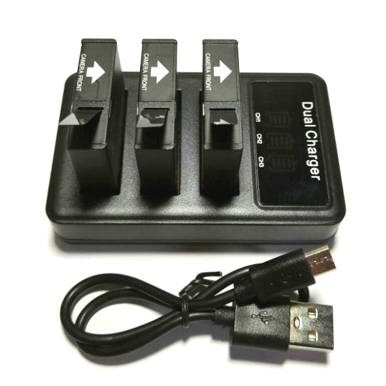 SJCAM 3 way USB 3 Slots Batter - Shure Mic Mv7 recension och pris