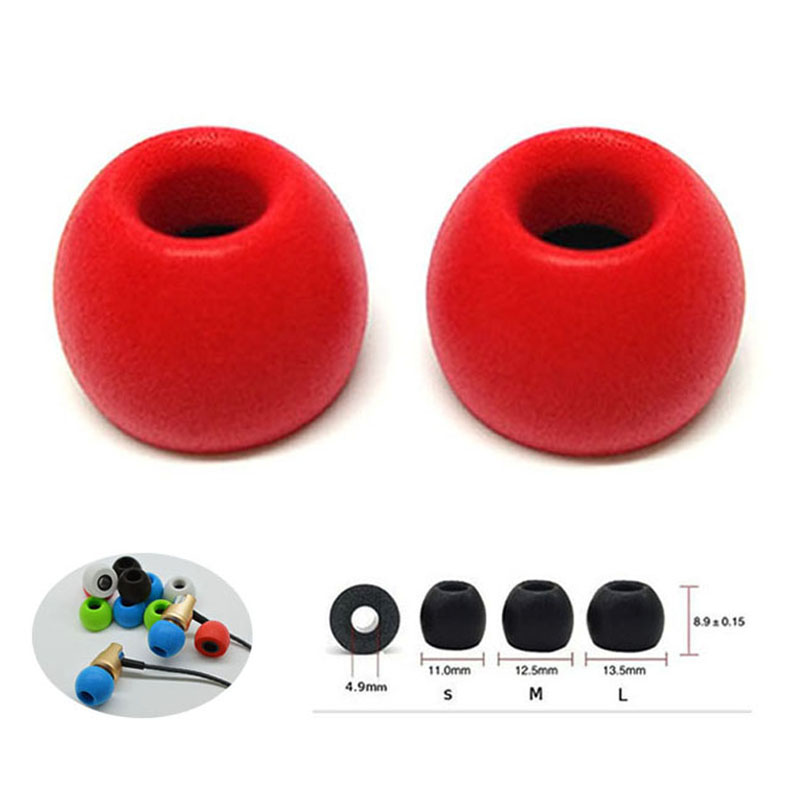 1Pair ANJIRUI Memory Foam Eart - Earphone Foam Tip recension och pris