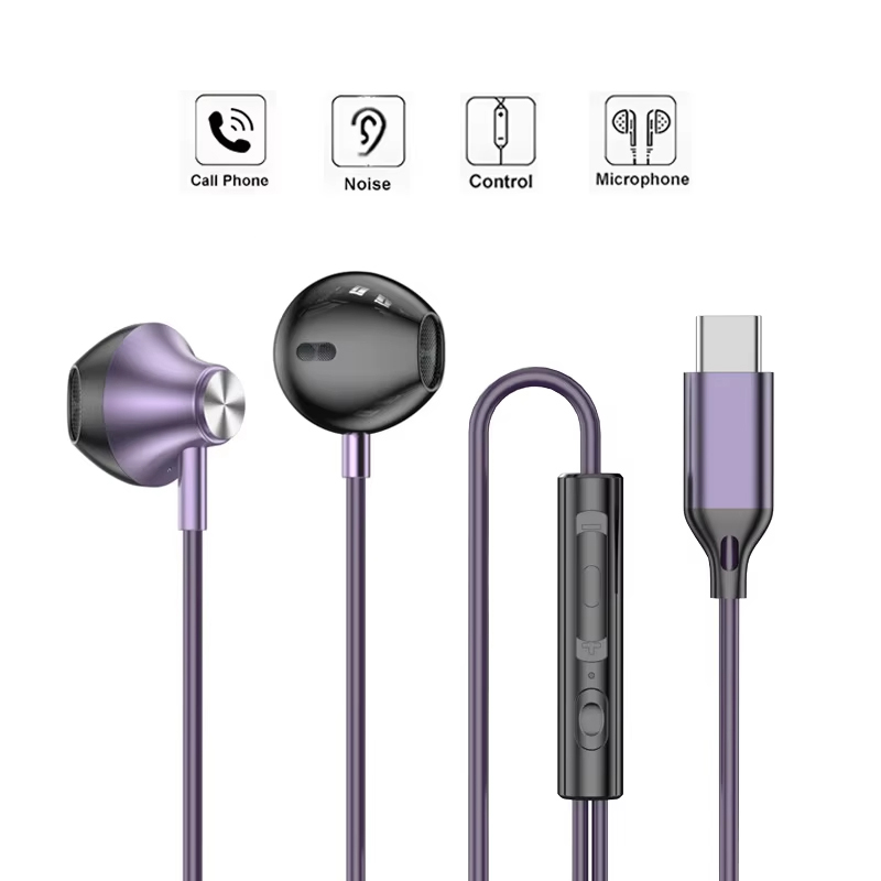 In-Ear Wired Headphone HiFi Mu - Wired Earphone Mic recension och pris