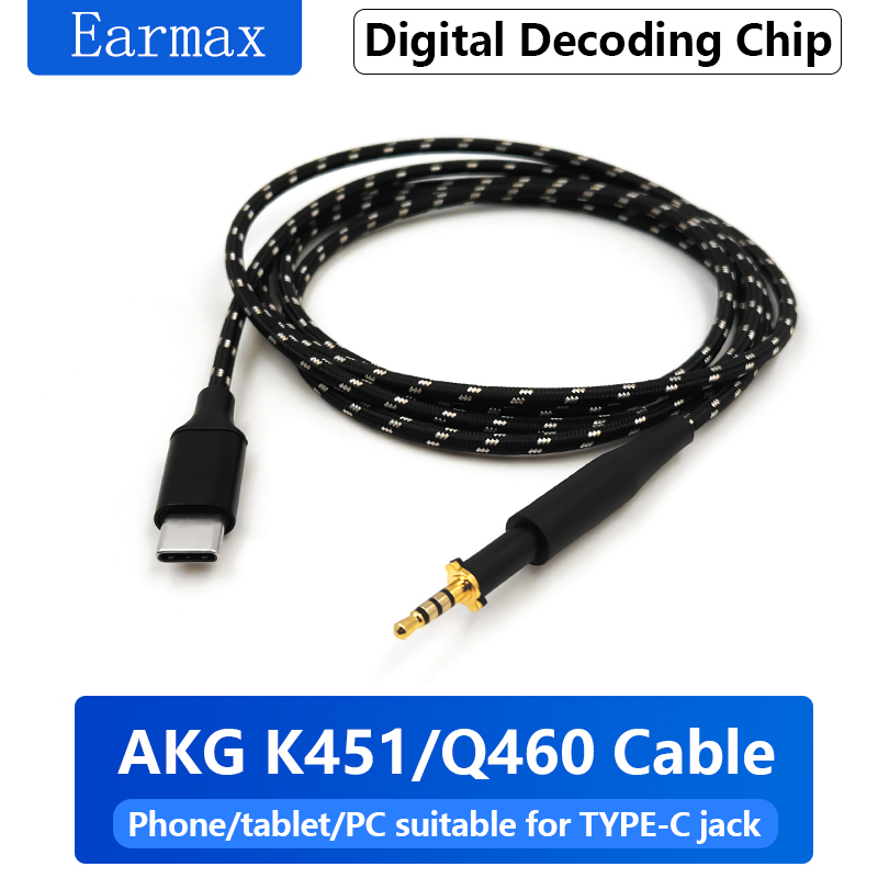 For AKG Q460 K480 K450 K452 K4 - Usb C Earphone recension och pris