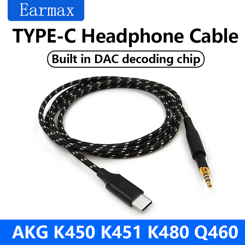 For AKG Q460 K480 K450 K452 K4 - Usb C Earphone recension och pris