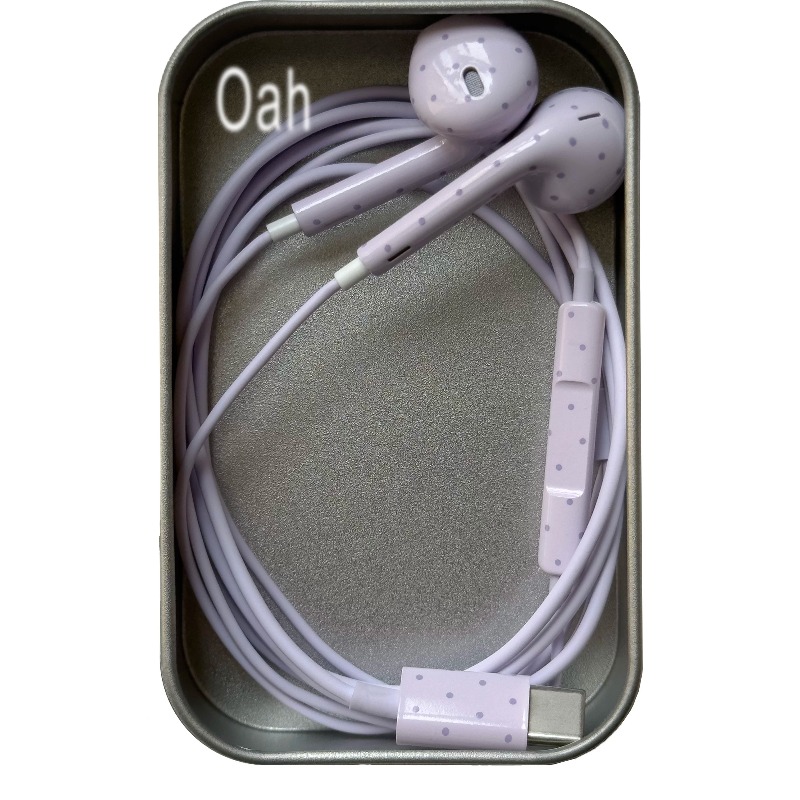 Oah Polka Dot Wired Earphones  - Usb C Earphone recension och pris