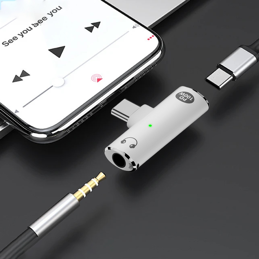 2 in 1 Audio Aux Adapter PD 10 - Earphone Splitter Jack recension och pris