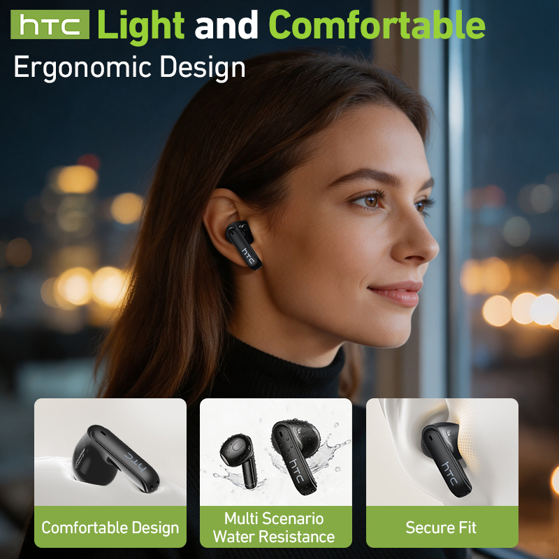 hTC Wireless Gaming Earbuds LC - Usb C Earphone recension och pris